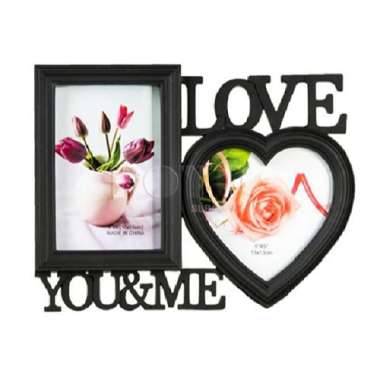 Foyu XZ1804 Multi Photo Frame Hitam
