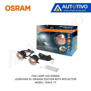 SX4 Fog Lamp LED Osram 103 PL Orange Edition with Reflector Orange