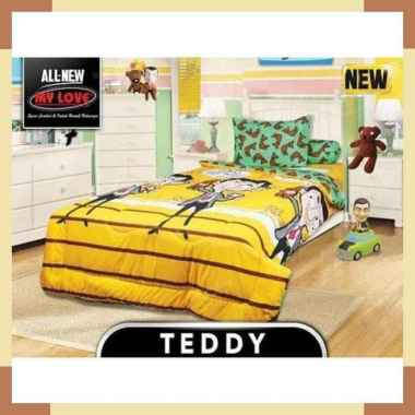 SPREI MY LOVE SINGLE " MR BEAN TEDDY " 120X200 BEST QUALITY 120 x 200 MR BEAN