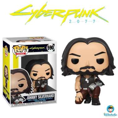Funko POP! Games Cyberpunk 2077 - Johnny Silverhand (Crouching) #590