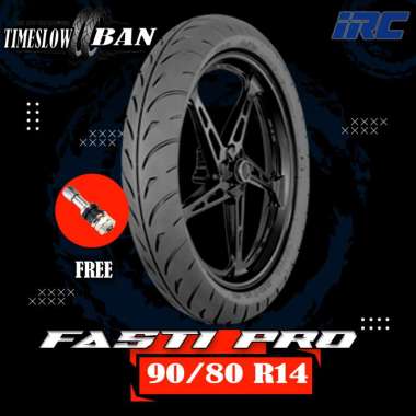 Ban Motor Matic RACING COMPOUND // IRC FASTI PRO 90/80 Ring 14 Tubeless