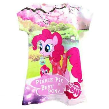 DRESS BAJU TIDUR ANAK CEWEK PEREMPUAN LITTLE PONY / DRESS KUDA PONI / BAJU RUMAH ANAK TSUM / DASTER 
