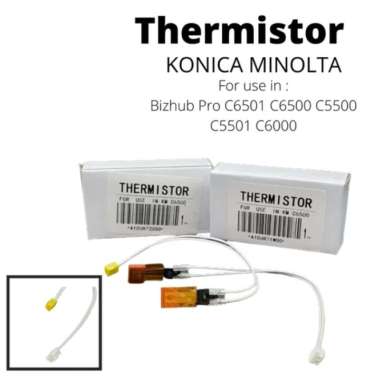 Thermistor Konica Minolta Bizhub Pro C6501 C6500 C5500 C5501 C6000 SET MULTICOLOR