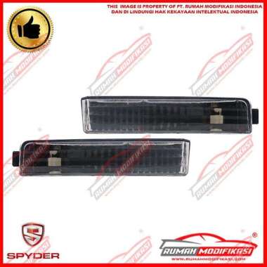 Sonar Front Bumper Lamp - Honda Accord Maestro 1990-1991 CRYSTAL BLACK