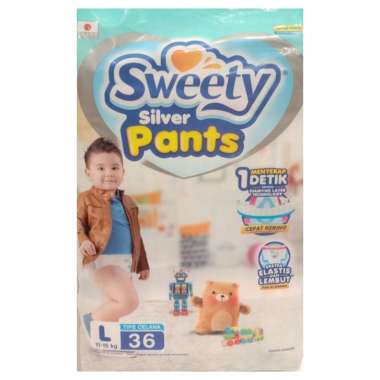 SWEETY SILVER PANTS L36
