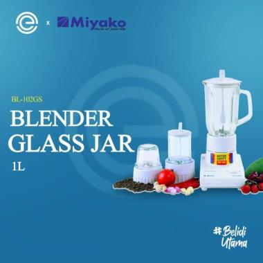 MIYAKO Blender Kaca 3 in 1 - BL-102GS