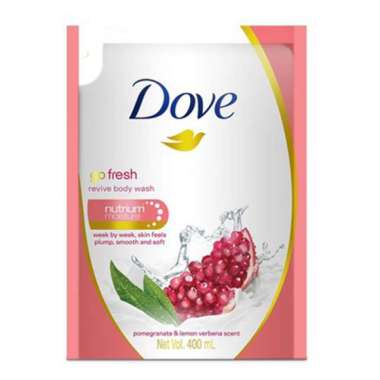 Promo Harga Dove Body Wash Go Fresh Revive 400 ml - Blibli