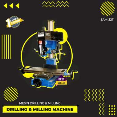 Mesin Drilling & Milling - Drilling and Milling - SAM-32T - Importir Sparepart