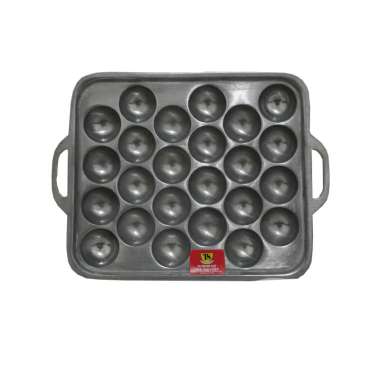 Cetakan Takoyaki Poffertjes Lubang 24 Bulat Jumbo