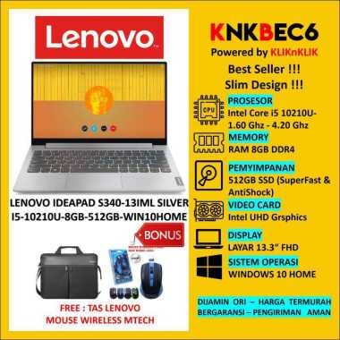 Lenovo Ideapad S340 13iml Ultrabook Laptop Intel I5 u 8gb 256gb Ssd Intel 13 3 Fhd Win10home Best Seller Rp8 568 000 Laptop Lenovo Ideapad S340 Rp9 400 000 Laptop Lenovo Ideapad S340 Rp9 405 000 Laptop
