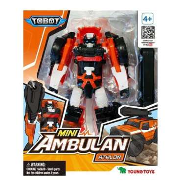 TOBOT FIGURE ATHLON MINI AMBULAN - ORIGINAL