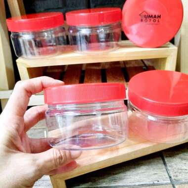 TOPLES PLASTIK TABUNG 300 ml Merah