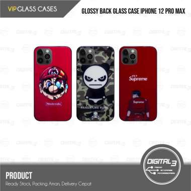 VIP Case Back Glass Designer iPhone 12 Pro Max Iphone12 ProMax Casing Akira
