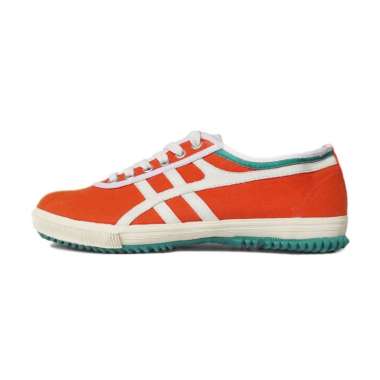 Sepatu Capung KODACHI 8172 Retro Klasik Jadul Kanvas Kasual Badminton Parkour Wushu 38 Orange Hijau