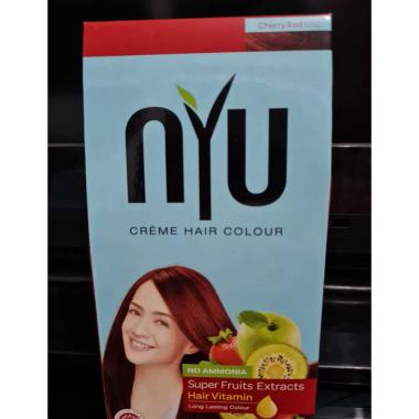 Nyu Creme Hair Colour Box / Pewarna Rambut / Semir Rambut Cherry Red