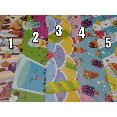 Kertas Kado SQUEEZY isi 50 Lembar