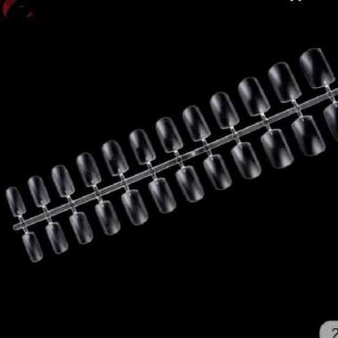 Kuku palsu bening 1 papan isi 24 pcs kuku