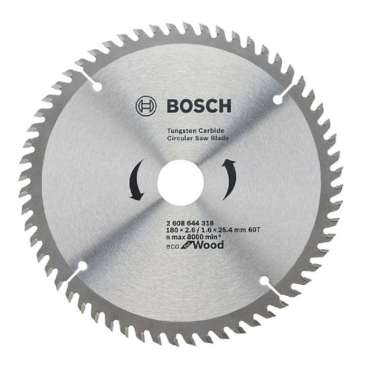 Bosch Circular Saw for Wood / Mata Potong Circular Saw untuk Kayu 180mm 40T (644317)