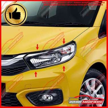 Garnish Head Lamp Garnish Lampu Depan Honda Brio 2018-2020 BLACK