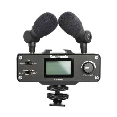 KameraKamera Saramonic CaMixer Mini Preamp Audio Mixer Kit Black