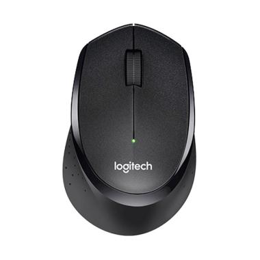 Logitech M331 Silent Plus Wireless Mouse - Hitam