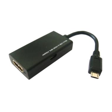 Universal MHL Micro USB to HDMI Adapter for Sony Xperia - Hitam