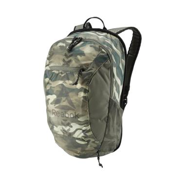 Reebok OS U GRIP BP Backpack Tas Ransel Pria - Green Army BK6234 [24 L]