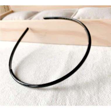 Bando Lidi Hitam - Bando Plastik Polos Bando Pria Wanita Murah