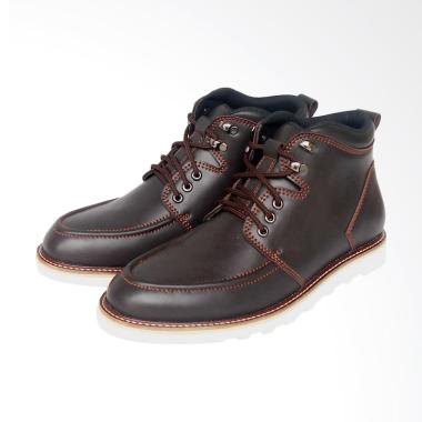 Wetan Shoes Sepatu Boot Pria Kulit ... Bandung Murah Keren Gaul