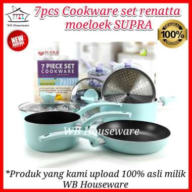 Supra Set Cookware - Turquoise [7 pcs]