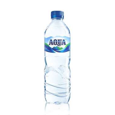 Aqua Air Mineral Kemasan Botol [600 mL/ 1 Karton/ 24 pcs]