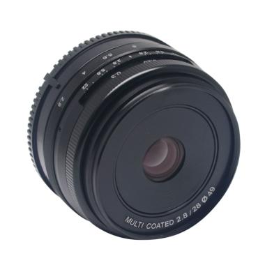 Meike 28mm APS-C F2.8 Lensa Kamera for Sony Mirrorless