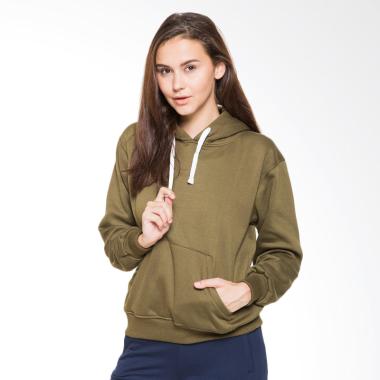 Hoodieku Jumper Hoodie Sweater Wanita - Army