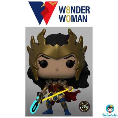 Funko POP! Death Metal Wonder Woman Glow in the Dark [CHASE Exclusive]