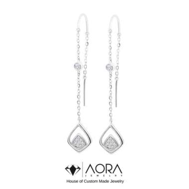 AORA JEWELRY - Anting Korea Ringan 4ER141 (Beon-yeong Earring)