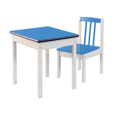 Oscar Furniture Bambini Set Meja Belajar Anak - Biru