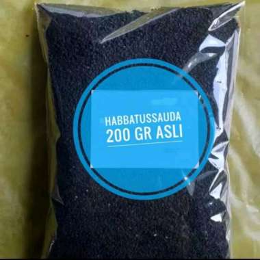 Biji Habbatussauda Murni Asli Saudi Arabia 200 Gr