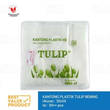 Kantong Kresek PE BENING 30 / Plastik Bening Transparan