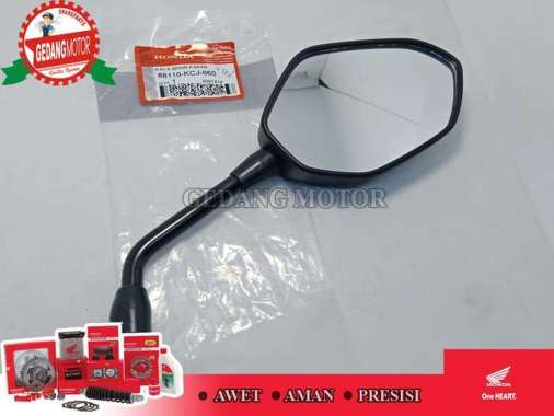 Honda Genuine Part Kaca Spion Cb150R Tiger Verza Kanan 88110-Kcj-660 Black