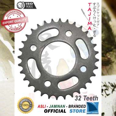 Gigi Tarik 428-32T HONDA Tiger Revo Gir Belakang - Rear Sprocket Gear TAJIMA