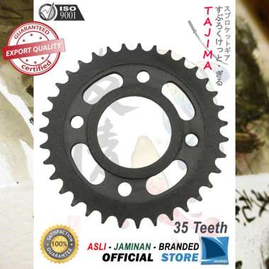 Gigi Tarik 428-35T HONDA Tiger Revo Gir Belakang - Rear Sprocket Gear TAJIMA