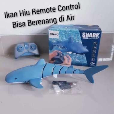Mainan Ikan Hiu Remote Control - Rc Shark Remot Kontrol Anak Edukatif