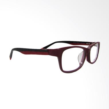 Esprit 14182-53 Detail Wood Frame Kacamata - Red