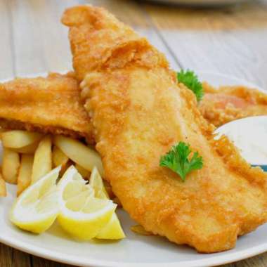 Ikan Dori goreng tepung beku Fish Dory breaded crumbed frozen