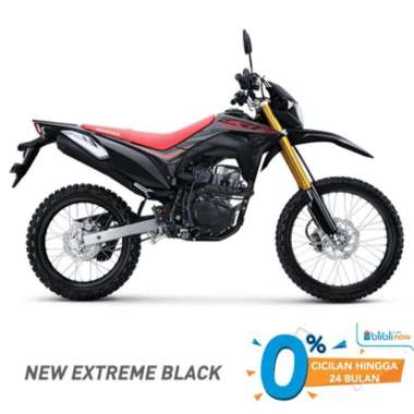Honda CRF 150L Sepeda Motor Extreme Black Palembang