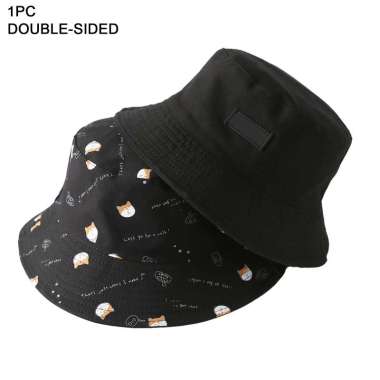 Bluelans Bucket Hat Anti-UV Double 