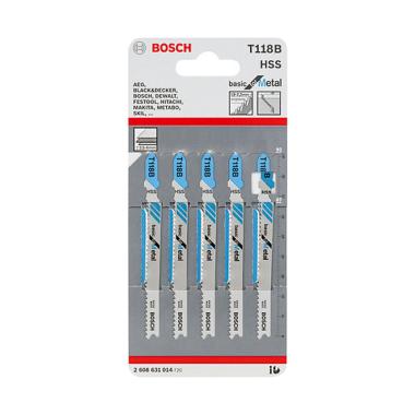 BOSCH T 118 B Mata Jigsaw Gergaji Besi Lurus [1 pack]