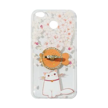 QCF Softshell Swarovski Cat Kucing  ... asing for Xiaomi Redmi 4x