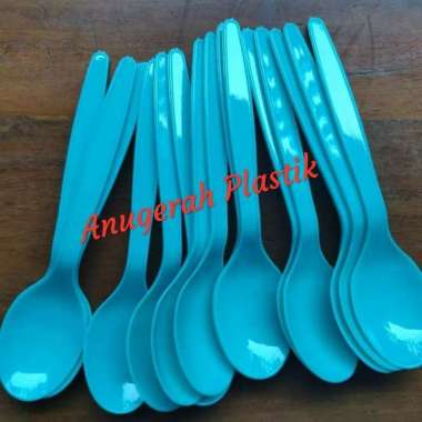 Sendok Makan Warna Merek FIM HARGA 1 KARTON ISI 3.000 PCS Biru Tosca