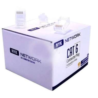 RJ45 NYK CAT 6E / KONEKTOR RJ45 CAT 6E